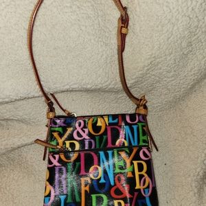 Dooney and Bourke Rainbow Grafica Crossbody